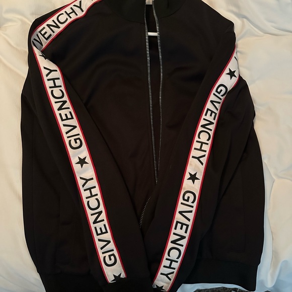 Givenchy Black Jacket with Logo Accents